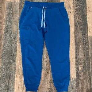 FIGS Jogger Scrub Pants, Royal Blue, Size (L)